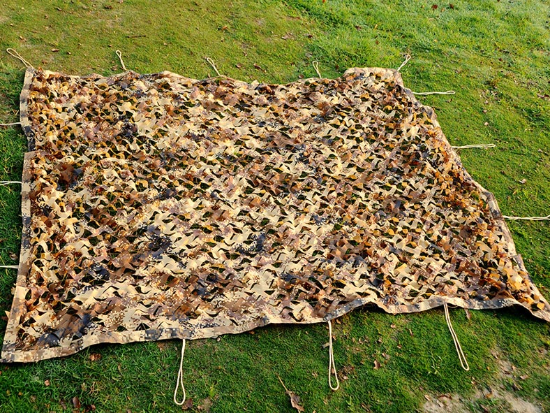 簡(jiǎn)述拓野制式偽裝網(wǎng)構(gòu)筑垂直遮障的方式