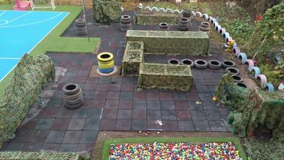 開學(xué)進(jìn)入倒計(jì)時(shí)，希望新學(xué)期寶貝們能喜歡新操場(chǎng)